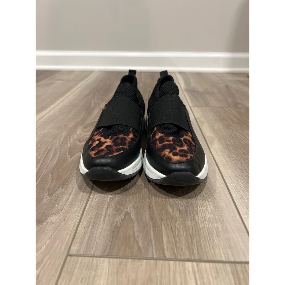 Anne Klein Leopard Print Sneakers, Size 7.5, KB236 - Picture 3 of 6
